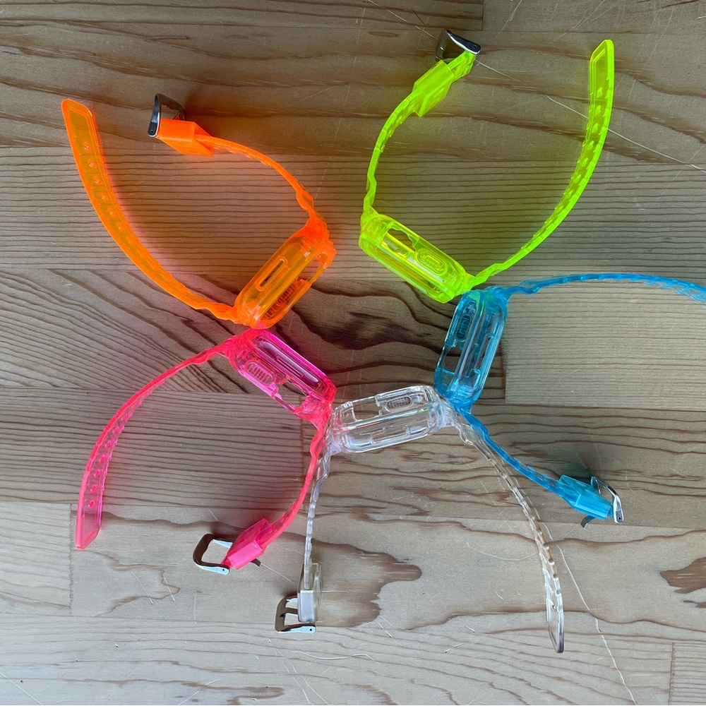 Vibrant Neon Silicone 42mm Apple Watch Bands